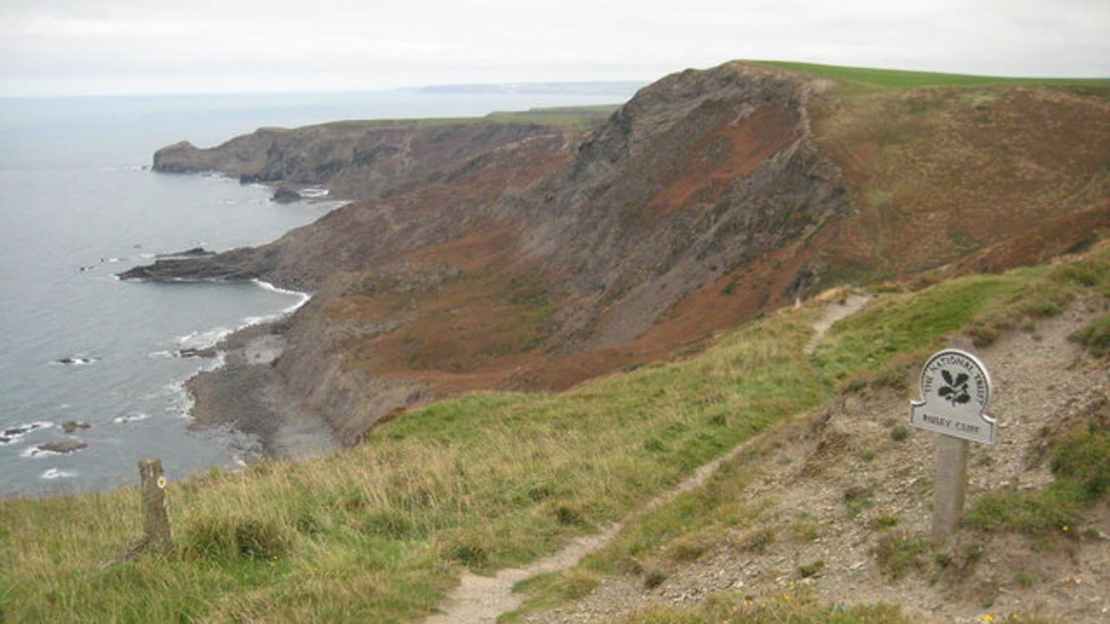 Fossil Hunting Rusey Cliff Cornwall Carboniferous