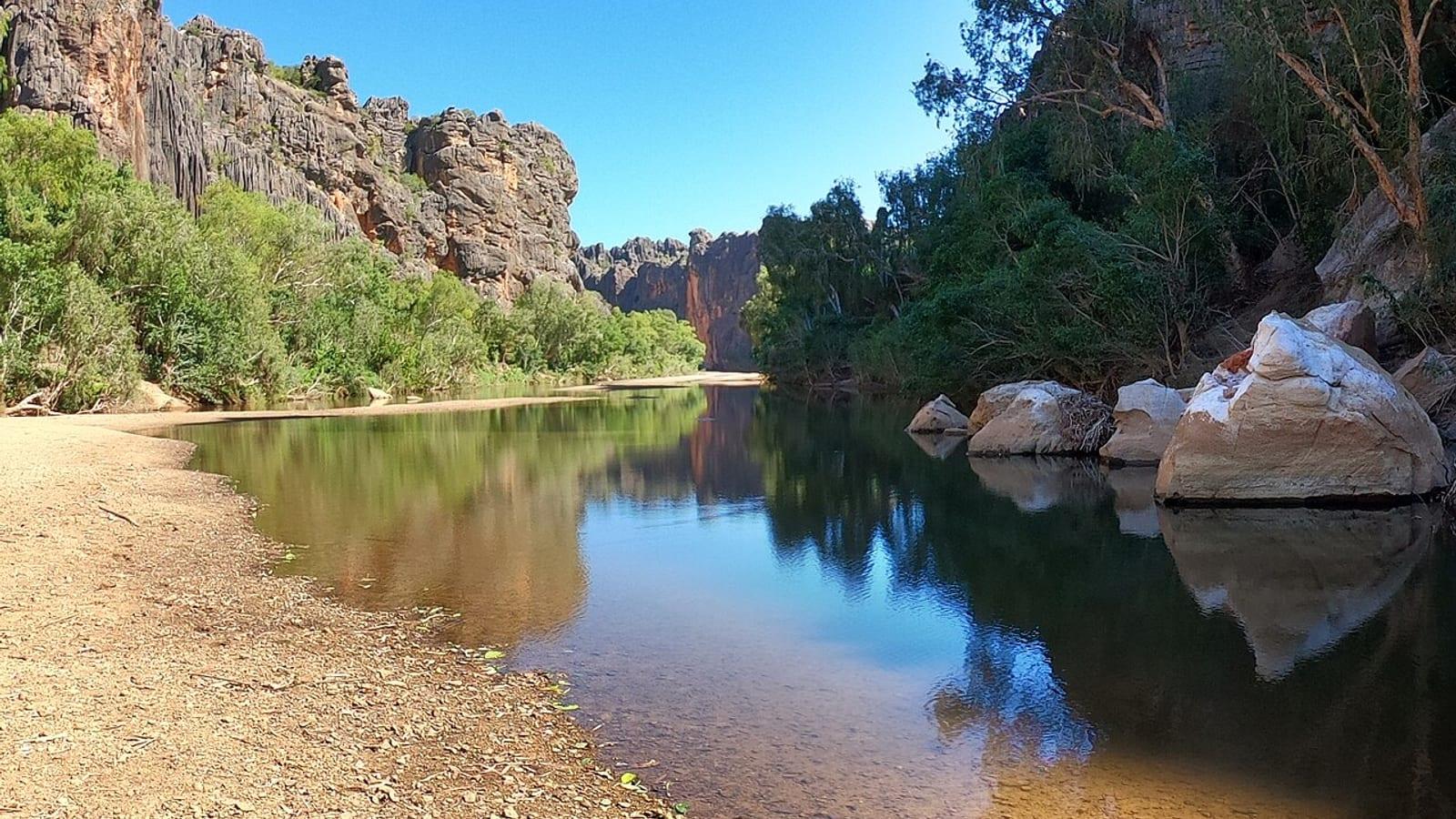 Gogo Formation Windjana Gorge Geikie Gorge Kimberley Western Australia
