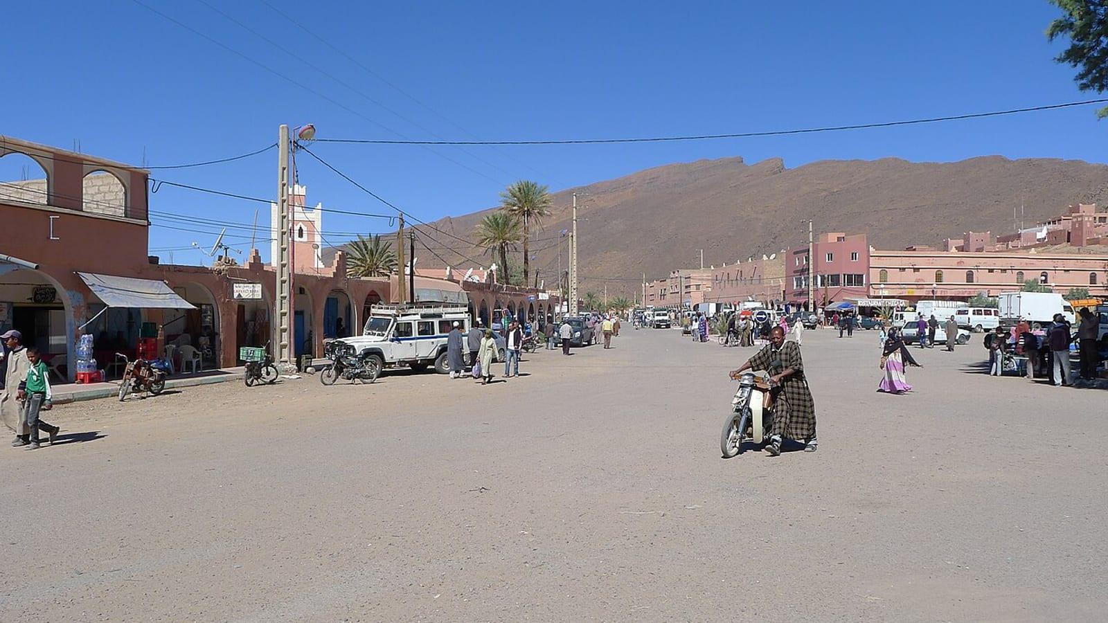 Jbel Gara el Zguilma Trilobite Site Foum Zguid Morocco